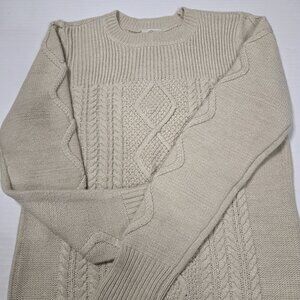 St. John’s Bay Tan Sweater Size S